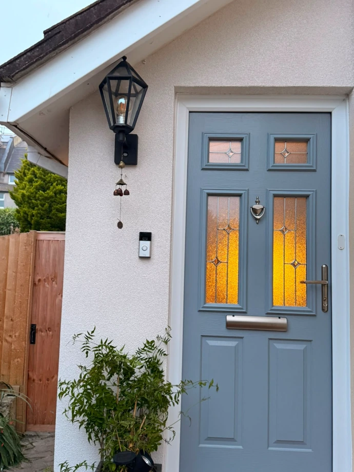 Isolocork spray cork exterior renovation in Ilfracombe