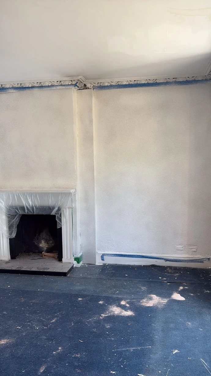 Interior Isolocork spray cork application in Manchester